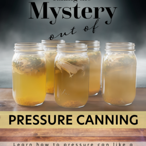 Taking the Mystery Out of Pressure Canning guide book